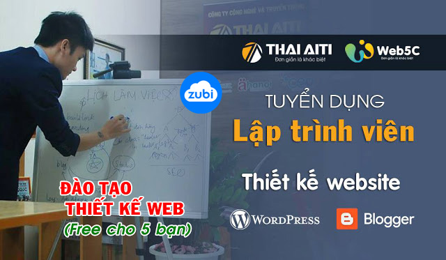 tuyen lap trinh vien thiet ke website nhan vien thiet ke wordpress 90781