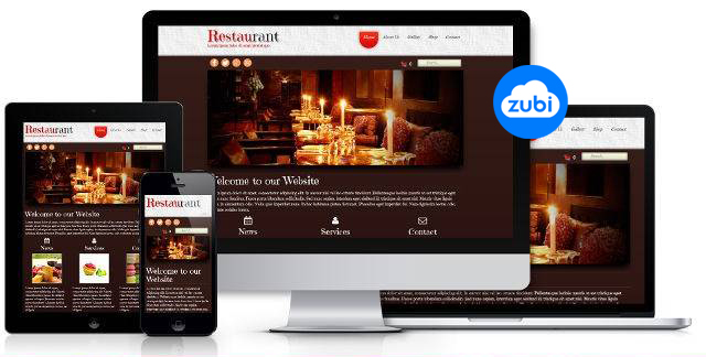 thiết kế website nhà hàng - khách sạn