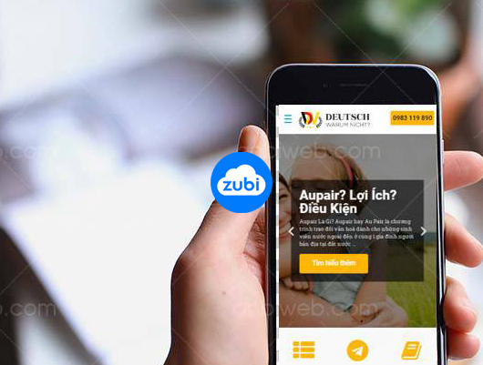 Zubi Cloud hợp tác thiết kế trung tâm đào tạo tiếng Đức, Công ty TNHH DWN Việt Nam 