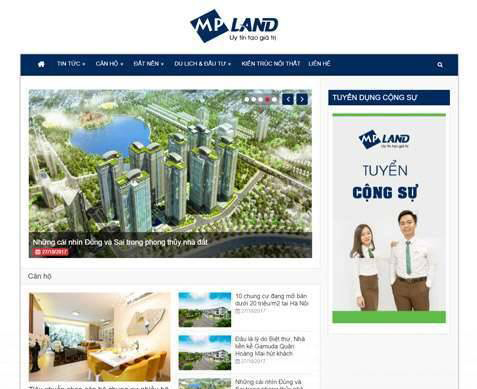 Thiết kế web bất động sản tại đà nẵng