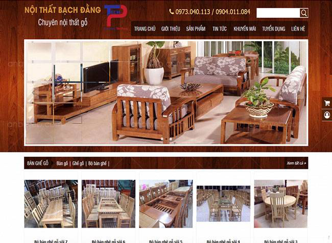 Thiết kế website nội thất chuyên nghiệp tại Phạm Văn Đồng