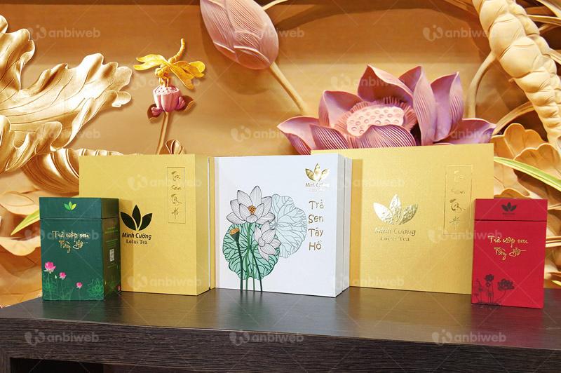 Thiết kế web Blogspot bán trà hoa sen Long Biên Hà Nội