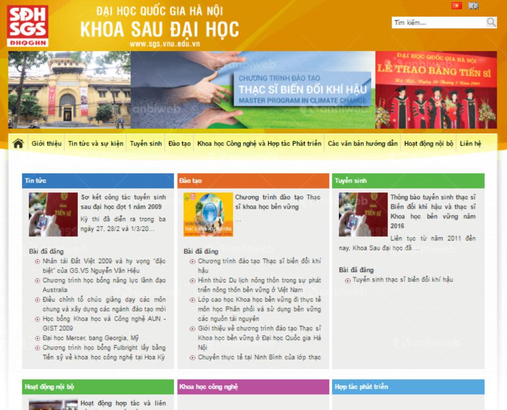 Thiết kế website cho trường học, cơ quan, tổ chức cần lưu ý gì ?