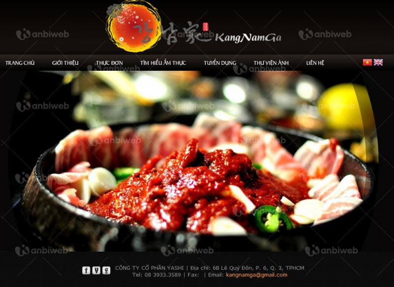 Thiết kế web nhà hàng ăn sáng uy tín tại Ngô Gia Tự