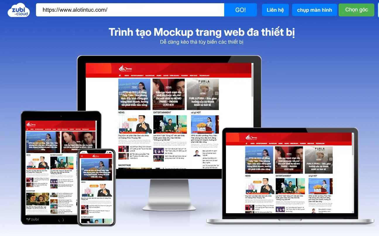 thiet ke web tapchialotintuc