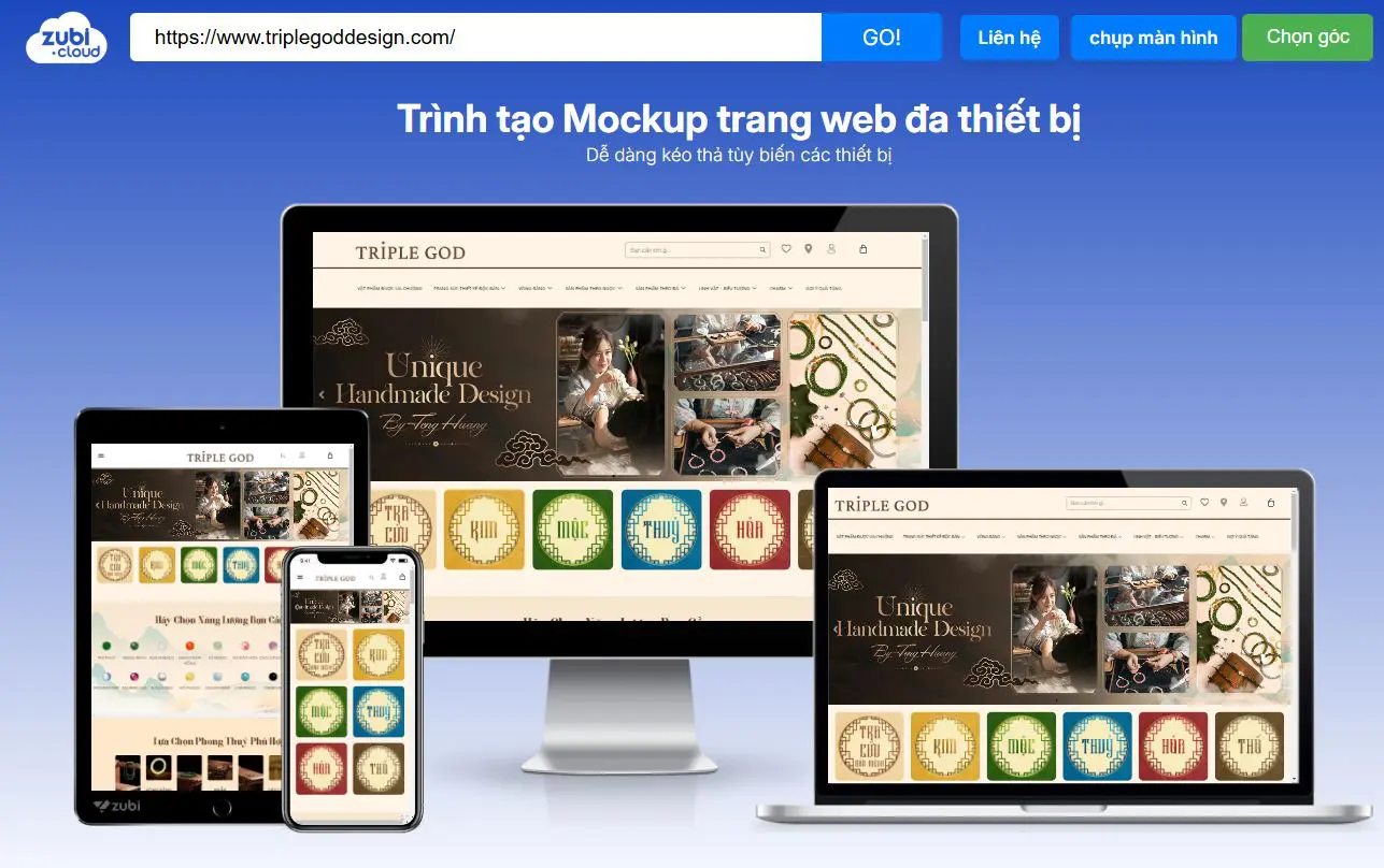 thiet ke web triplegoddesign